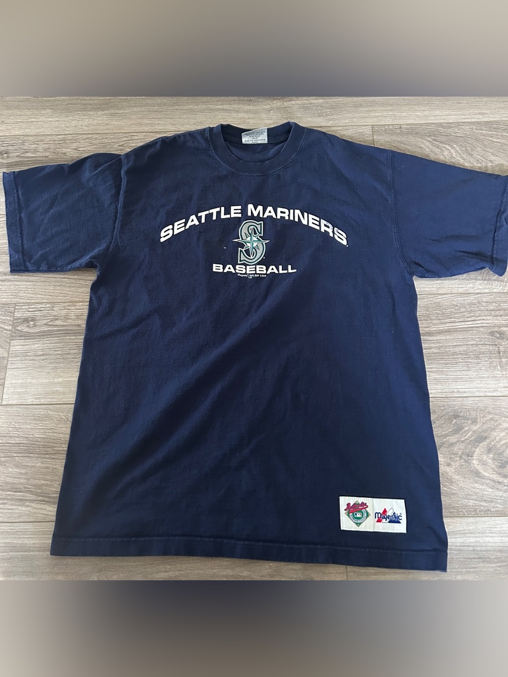 Vintage Seattle Mariners T-Shirt - Majestic Authentic Diamond Collection